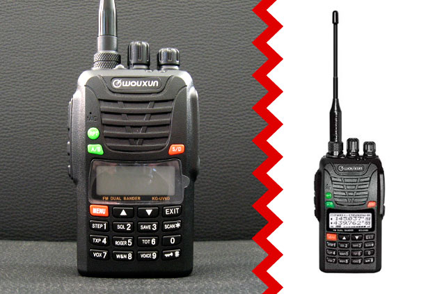 Wouxun KG-UV6D V2 136-174 /216 - 280 MHz UHF/VHF Radio